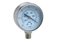 Pression en laiton d'indicateur de pression de pièces de rechange de concentrateur de l'oxygène de mouvement basse