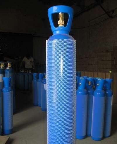 Épaisseur verte/bleue du cylindre de gaz comprimé de la grande pureté 34CrMo4 200BAR 5.2mm